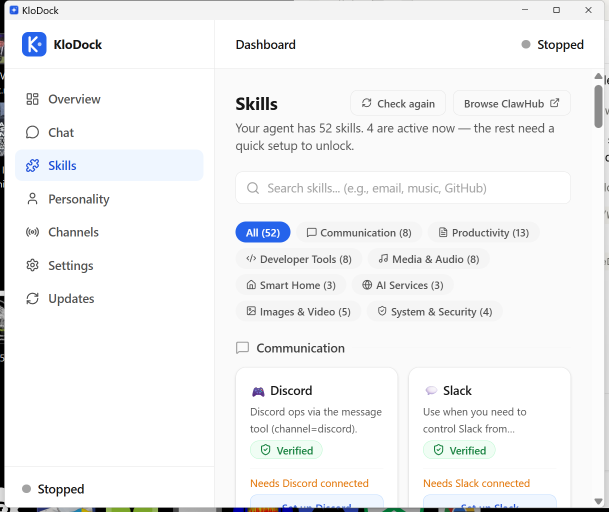 Skills Browser